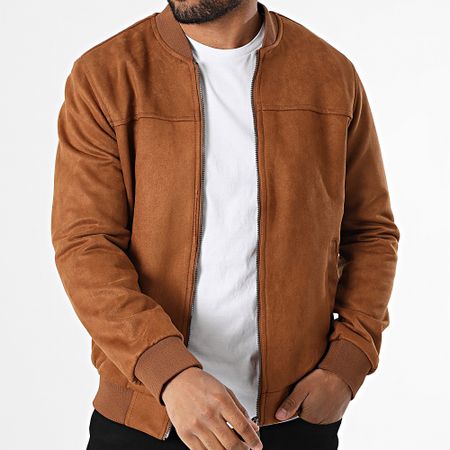 Armita - Cammello 520 Bomber in pelle scamosciata