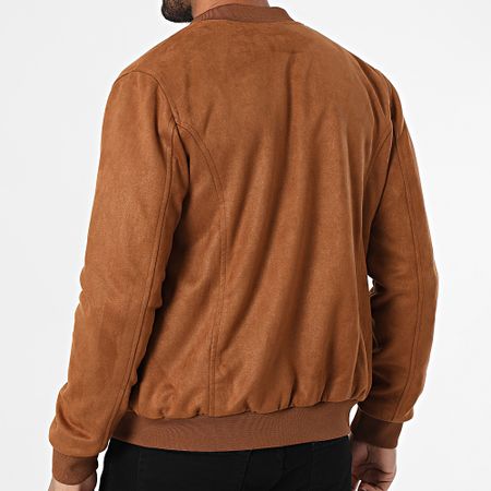 Armita - Cammello 520 Bomber in pelle scamosciata