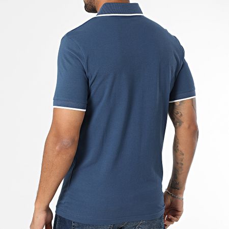 BOSS - Polo Slim Sleeve Passertip 50507699 Blu navy