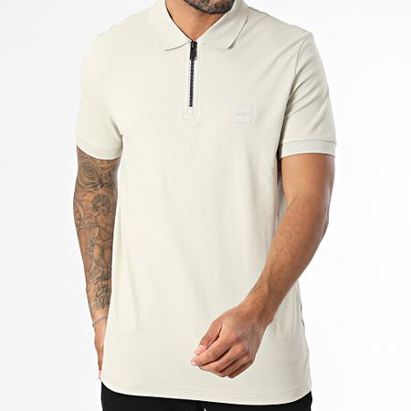 BOSS - Polo a maniche corte Passerzip 50537507 Beige