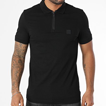 BOSS - Polo a maniche corte Passerzip 50537507 Nero