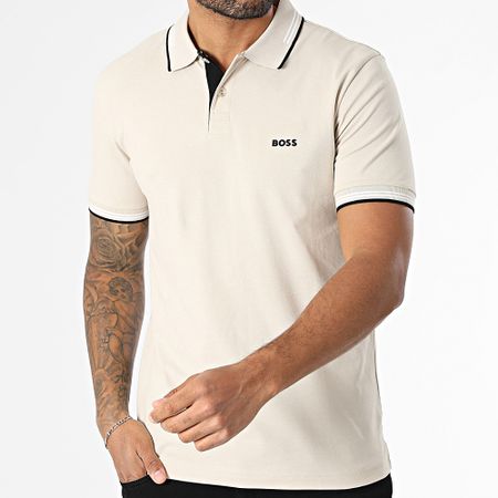 BOSS - Paul Slim Polo a maniche corte 50506193 Beige