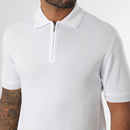 Classic Series - Polo manica corta a rete 565 bianco