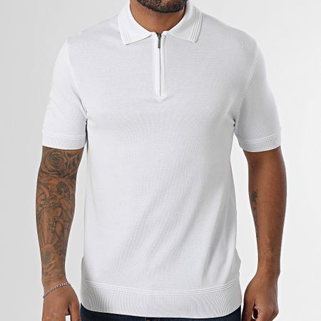 Classic Series - Polo manica corta a rete 565 bianco