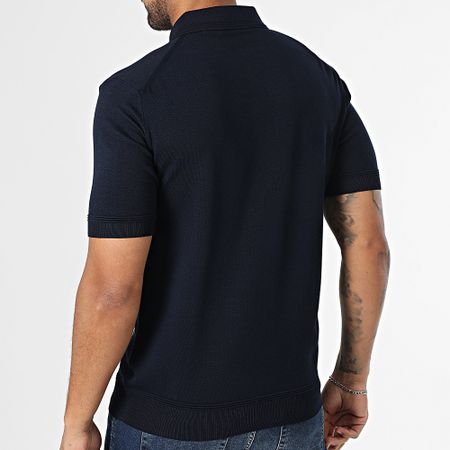 Classic Series - Polo manica corta a rete 565 blu navy