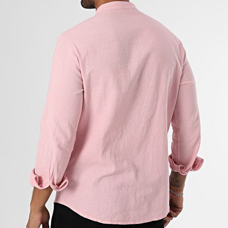 KZR - Camicia a maniche lunghe Collo da ufficiale 053 Rosa