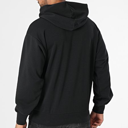 Adidas Sportswear - Felpa con cappuccio in lino JN1776 Nero