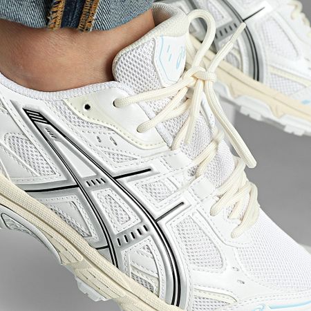Asics - Scarpe da ginnastica Nunobiki Gel 1203A797 Bianco Argento Puro