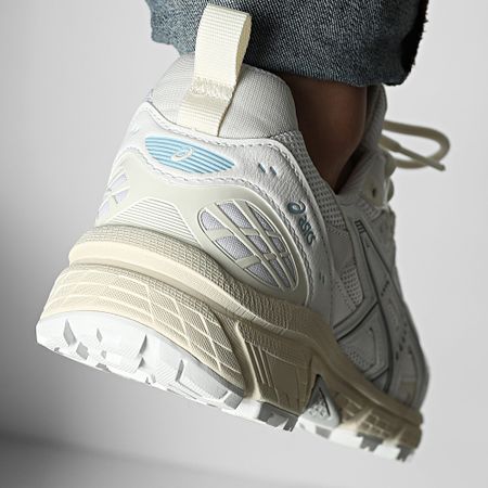 Asics - Scarpe da ginnastica Nunobiki Gel 1203A797 Bianco Argento Puro