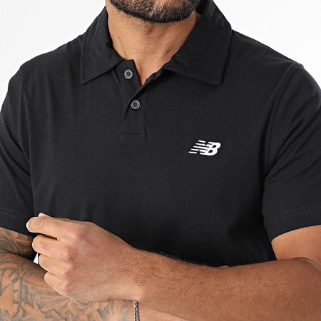 New Balance - Polo a maniche corte MT51504 Nero