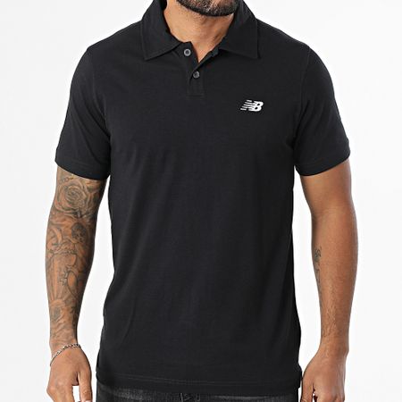 New Balance - Polo a maniche corte MT51504 Nero