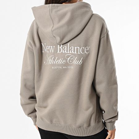 New Balance - Felpa con cappuccio da donna WT51947 Grigio