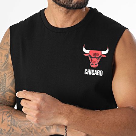 New Era - Canotta grafica Chicago Bulls NBA 60667733 Nero