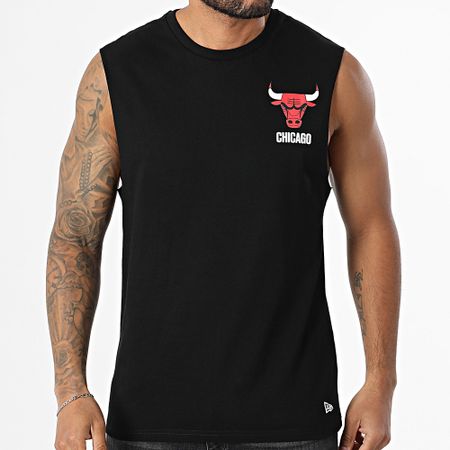 New Era - Canotta grafica Chicago Bulls NBA 60667733 Nero