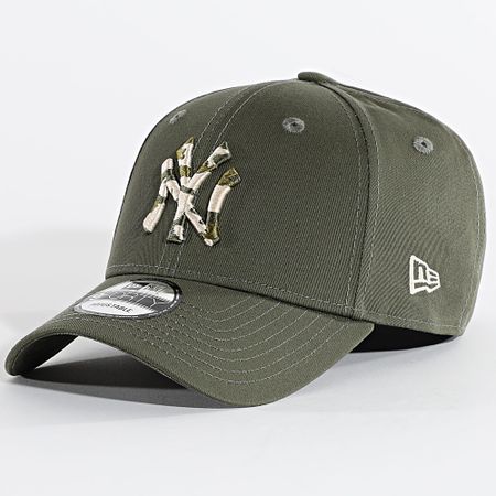 New Era - Cap stagionale 9Forty NY Yankees 60667435 Verde cachi