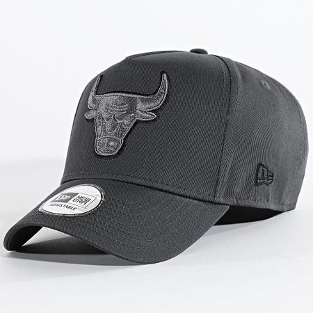 New Era - Cappello Efram Chicago Bulls con contorno tonale 60667449 Grigio antracite