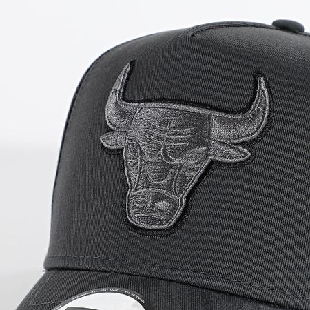 New Era - Cappello Efram Chicago Bulls con contorno tonale 60667449 Grigio antracite