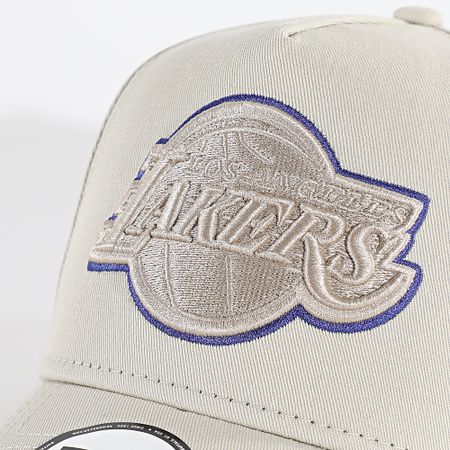 New Era - Cappello Efram LA Lakers con contorno tonale 60667450 Beige