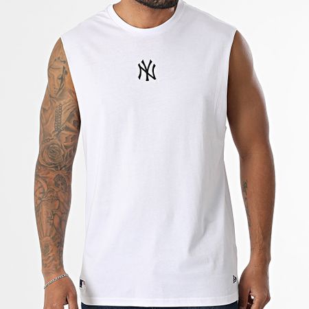 New Era - Canotta MLB Midi NY Yankees 60691044 Bianco