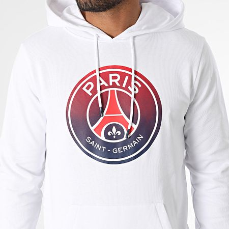 PSG - Felpa con cappuccio Paris Saint Germain P24286 Bianco