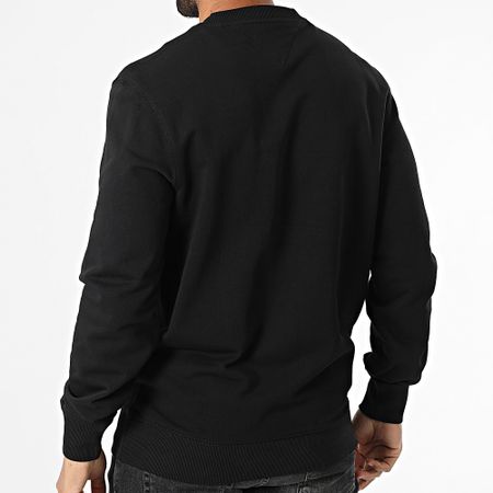 Tommy Hilfiger - Hilfiger Sudore con girocollo impilato 9376 Nero