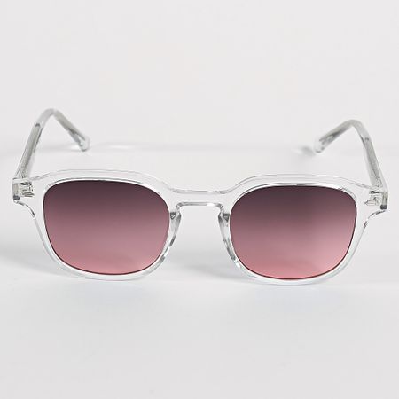Frilivin - Occhiali da sole 004 Rosa Argento Trasparente