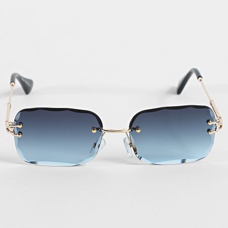 Frilivin - Occhiali da sole blu navy oro 980