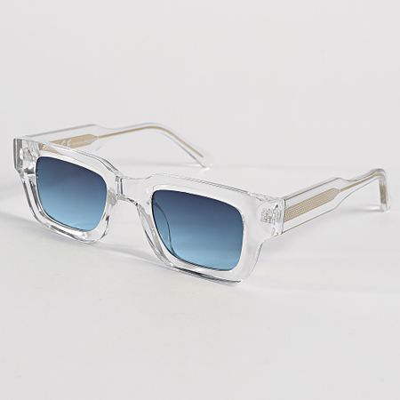 Frilivin - 038 Occhiali da sole trasparenti blu navy