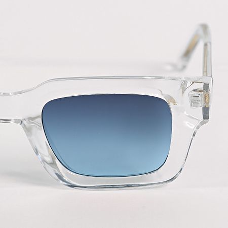 Frilivin - 038 Occhiali da sole trasparenti blu navy