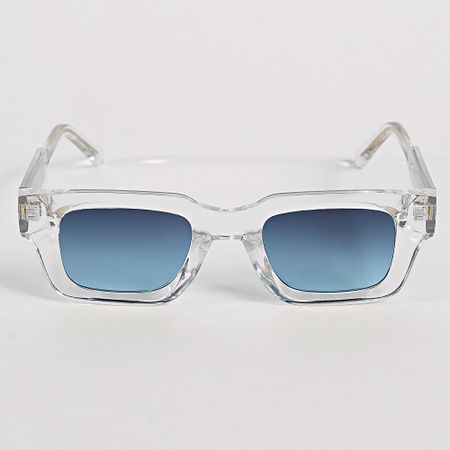 Frilivin - 038 Occhiali da sole trasparenti blu navy