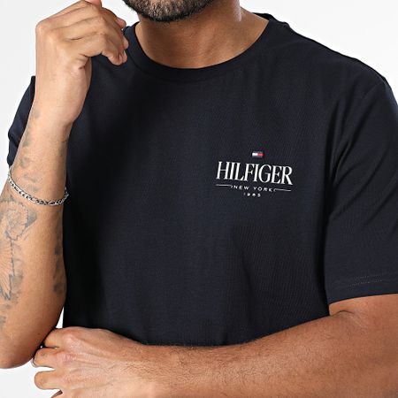 Tommy Hilfiger - Tee Shirt Hilfiger Stack 9355 Blu navy