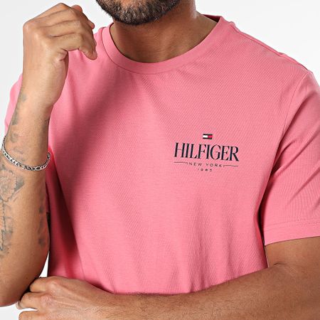 Tommy Hilfiger - Maglietta Hilfiger Stack 9355 Rosa