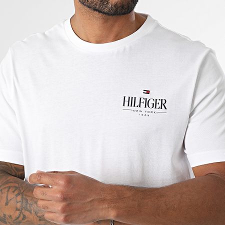 Tommy Hilfiger - Maglietta Hilfiger Stack 9355 Bianco