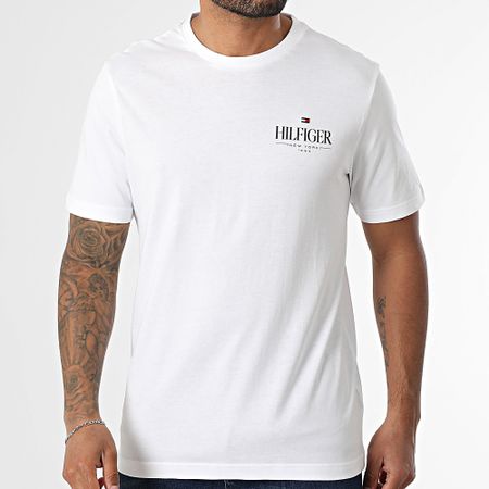 Tommy Hilfiger - Maglietta Hilfiger Stack 9355 Bianco