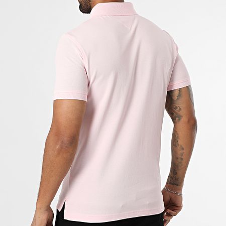 Tommy Hilfiger - Polo Slim a maniche corte 1985 7771 Rosa