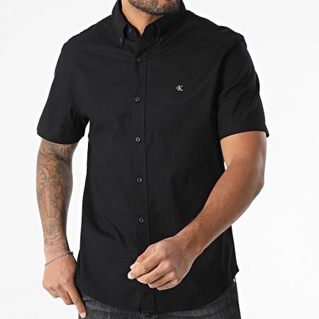 Calvin Klein - M124 Camicia a maniche corte nera