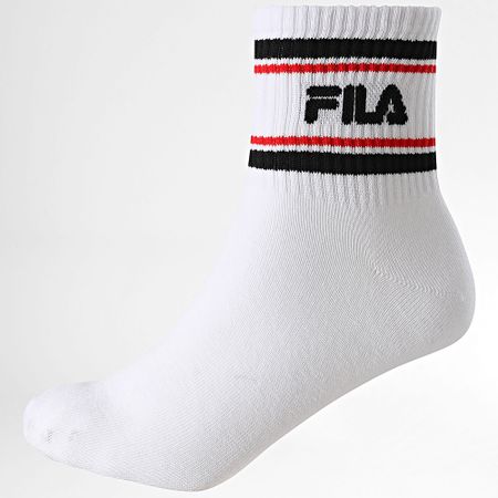 Fila - Confezione da 3 paia di calzini F5609 nero bianco