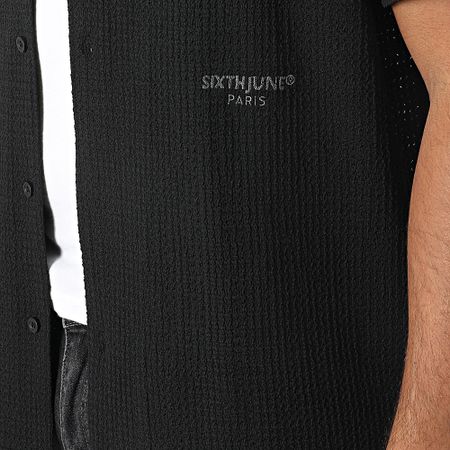 Sixth June - 785 Camicia a maniche corte nera