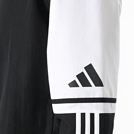 Adidas Sportswear - SQ25 Giacca con zip a righe JE2761 Nero