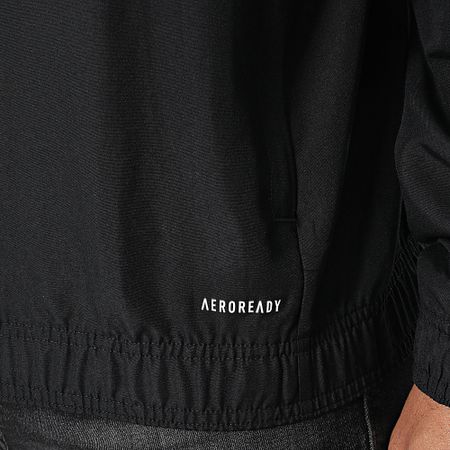 Adidas Sportswear - SQ25 Giacca con zip a righe JE2761 Nero