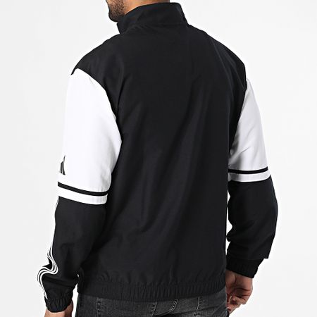 Adidas Sportswear - SQ25 Giacca con zip a righe JE2761 Nero