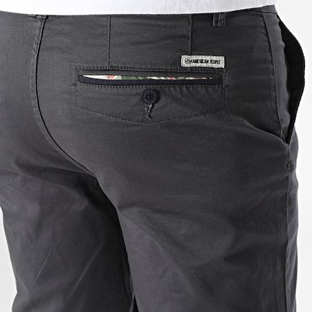 American People - La maggior parte dei pantaloncini Chino grigio antracite
