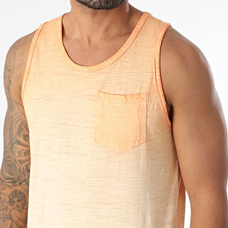 Blend - Canotta 20718256 Arancione Chiné