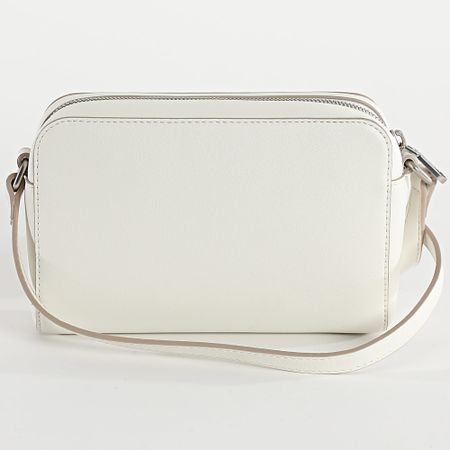 Calvin Klein - Borsa da donna scolpita EW Camera Bag 20 3036 Bianco