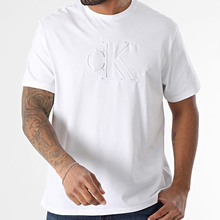 Calvin Klein - Maglietta LV04RC824G Bianco