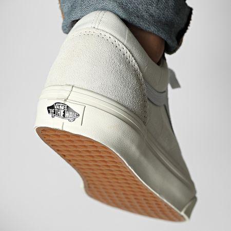 Vans - Scarpe da ginnastica Old Skool D5NWHT1 Mono Checkerboard White