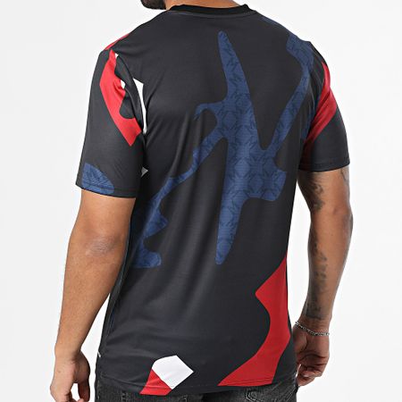 Adidas Sportswear - Maglia da calcio del Manchester United JD7147 Nero Rosso Blu Navy