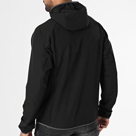 BOSS - Giacca Commuter con cappuccio e zip 50542451 Nero