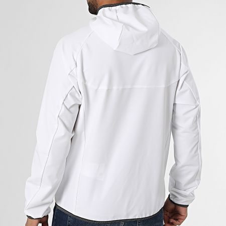 BOSS - Giacca Commuter con cappuccio e zip 50542451 Bianco