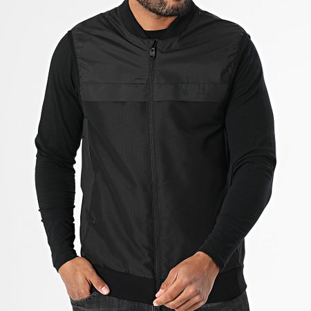 BOSS - Gridlyte Giacca senza maniche con zip 50541301 Nero
